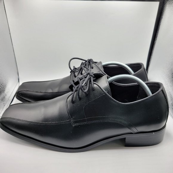 VANGELO Tuxedo TUX-5 Fashion Square Toe Men's Black Matte US Size 13M - Picture 2 of 7